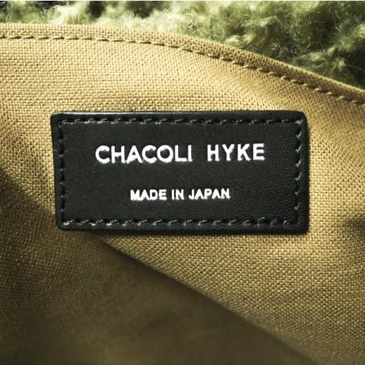 HYKE x CHACOLI ハイク チャコリ 別注 日本製 BASKET MEDIUM SIZE バスケット 19285 OLIVE DRAB 定価82,500円 2WAY トートバッグ カバン【新古品】【中古】【HYKE × CHACOLI】 新品 HYKE x CHACOLI ハイク チャコリ 別注 日本製 BASKET MEDIUM SIZE
