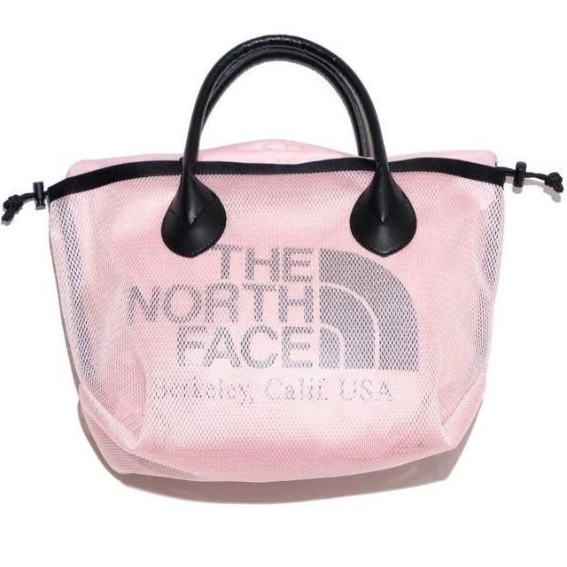 新品 THE NORTH FACE PURPLE LABEL 24SS Mesh Field Tote S メッシュフィールドミニトートバッグ NN7404N P Pink nanamica カバン g22179 | 