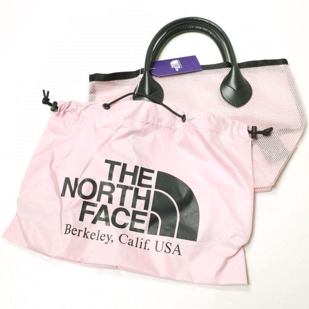 新品 THE NORTH FACE PURPLE LABEL 24SS Mesh Field Tote S メッシュフィールドミニトートバッグ NN7404N P Pink nanamica カバン g22179 |  | 01