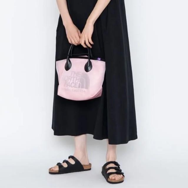 新品 THE NORTH FACE PURPLE LABEL 24SS Mesh Field Tote S メッシュフィールドミニトートバッグ NN7404N P Pink nanamica カバン g22179 |  | 02