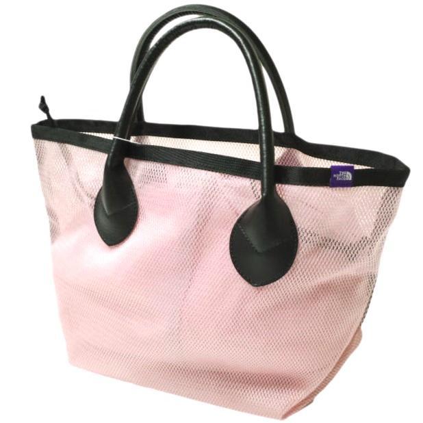 新品 THE NORTH FACE PURPLE LABEL 24SS Mesh Field Tote S メッシュフィールドミニトートバッグ NN7404N P Pink nanamica カバン g22179 |  | 03