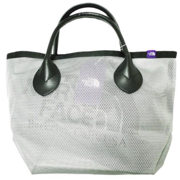 新品 THE NORTH FACE PURPLE LABEL 24SS Mesh Field Tote S メッシュフィールドミニトートバッグ NN7404N H Gray nanamica カバン g22180 | 
