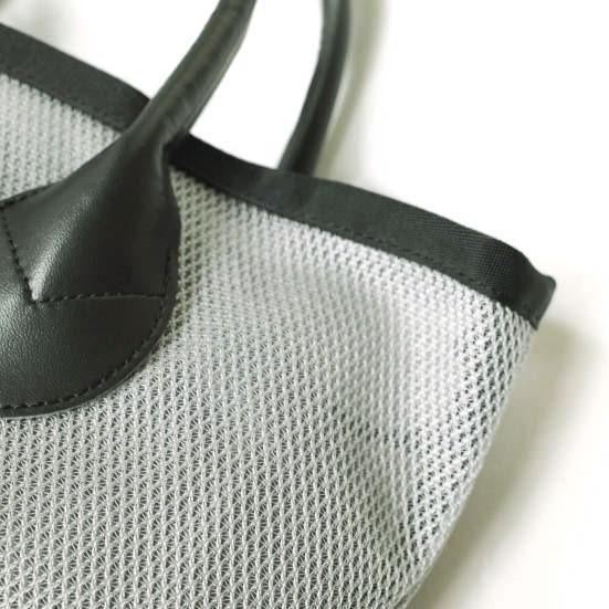 新品 THE NORTH FACE PURPLE LABEL 24SS Mesh Field Tote S メッシュフィールドミニトートバッグ NN7404N H Gray nanamica カバン g22180 |  | 06