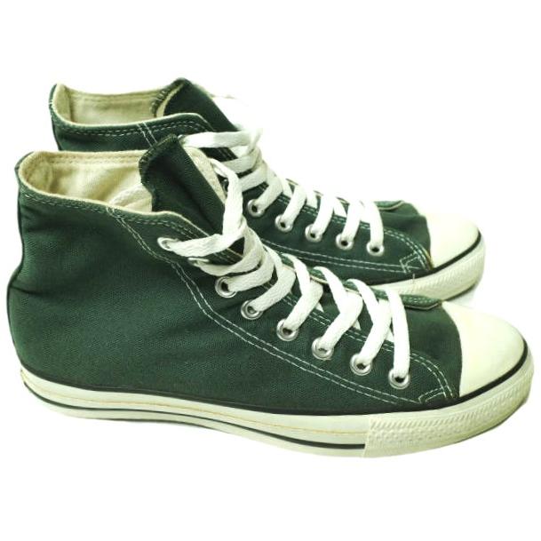 CONVERSE コンバース アメリカ製 90s ALL STAR HI MADE IN USA ヴィンテージ オールスター US7(25.5cm) GREEN キャンバス USA製 g22192 |  | 02