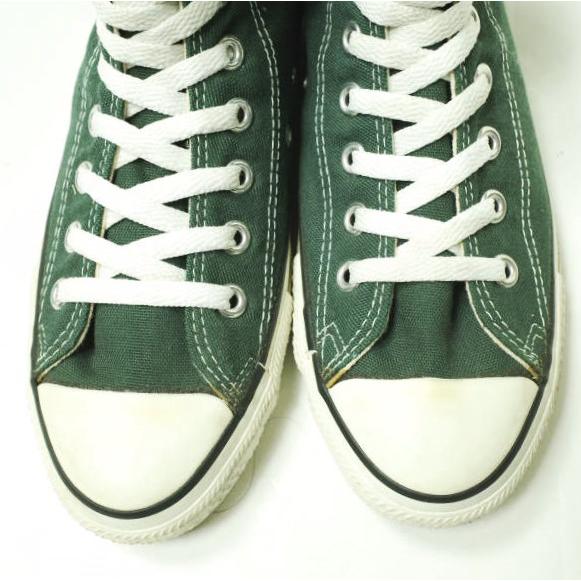 CONVERSE コンバース アメリカ製 90s ALL STAR HI MADE IN USA ヴィンテージ オールスター US7(25.5cm) GREEN キャンバス USA製 g22192 |  | 04