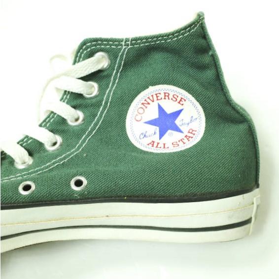 【希少】コンバース オールスター USA製 90s グリーン 90s コンバース USA製 オールスター 27cm 8.5 緑 アメリカ製