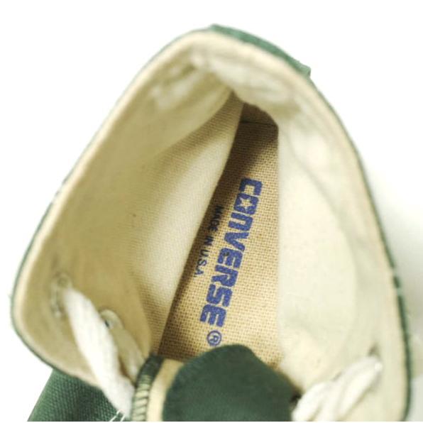 CONVERSE コンバース アメリカ製 90s ALL STAR HI MADE IN USA ヴィンテージ オールスター US7(25.5cm) GREEN キャンバス USA製 g22192 |  | 08