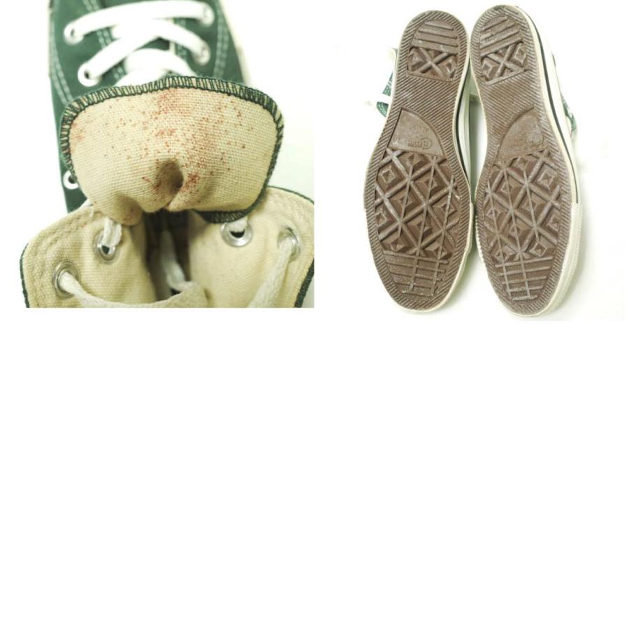 CONVERSE コンバース アメリカ製 90s ALL STAR HI MADE IN USA ヴィンテージ オールスター US7(25.5cm) GREEN キャンバス USA製 g22192 |  | 09