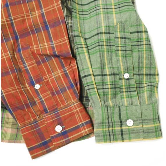 SSZ エスエスズィー 25SS 日本製 COLOR BLOCK SHIRTS クレイジーパターンチェックBDシャツ 11-11-1209-139 M Murti BEAMS BD CRAZY g22199 |  | 04