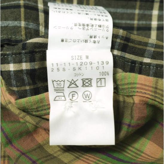 SSZ エスエスズィー 25SS 日本製 COLOR BLOCK SHIRTS クレイジーパターンチェックBDシャツ 11-11-1209-139 M Murti BEAMS BD CRAZY g22199 |  | 06
