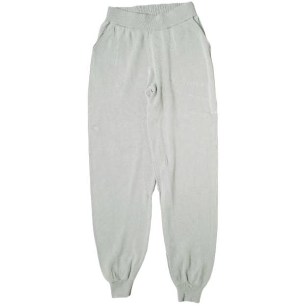 onit x CITYSHOP オニット シティショップ 25SS MILANO RIB KNIT TAPERD PANTS ミラノリブニットテーパードパンツ 25SS-ON199 2 グレー | 