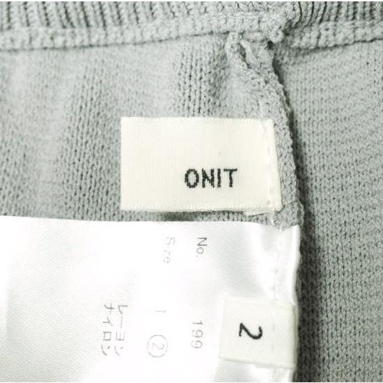 onit x CITYSHOP オニット シティショップ 25SS MILANO RIB KNIT TAPERD PANTS ミラノリブニットテーパードパンツ 25SS-ON199 2 グレー |  | 06