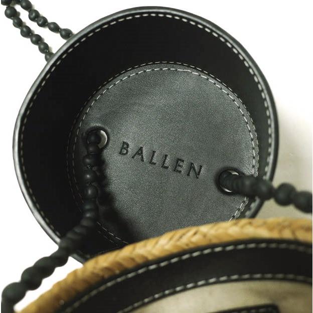 BALLEN バレン 日本製 TERLENKA BASKET かごバッグ Natural/Black CITYSHOP ストロー カバン g22210 |  | 05