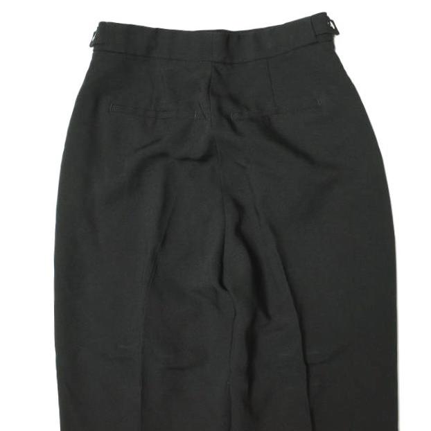 ADAM ET ROPE アダムエロペ 21SS 洗える センタープレスセミワイドスラックス GAS01210 34 ブラック パンツ 1プリーツ ボトムス g22220 |  | 06