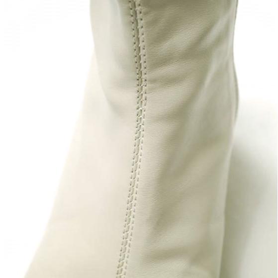 ADAM ET ROPE アダムエロペ 21AW ストレッチショートブーツ GAA21110 36(23cm) オフホワイト サイドジップ シューズ g22222 |  | 05