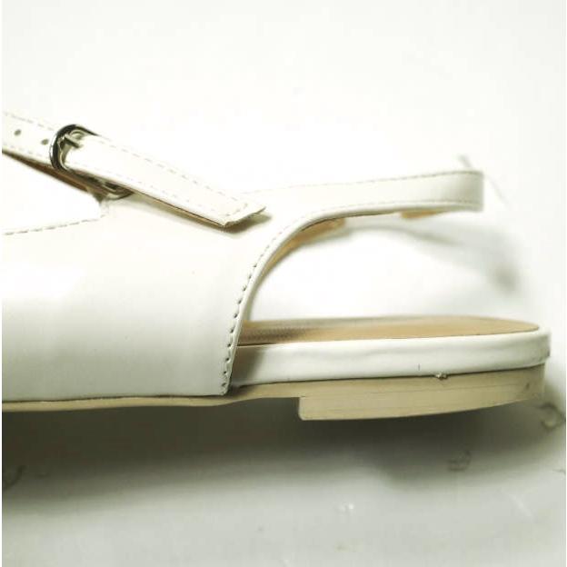 ADAM ET ROPE アダムエロペ 22SS バックレスメリージェーン GAA02080 23cm オフホワイト ストラップ サンダル シューズ g22223 |  | 08