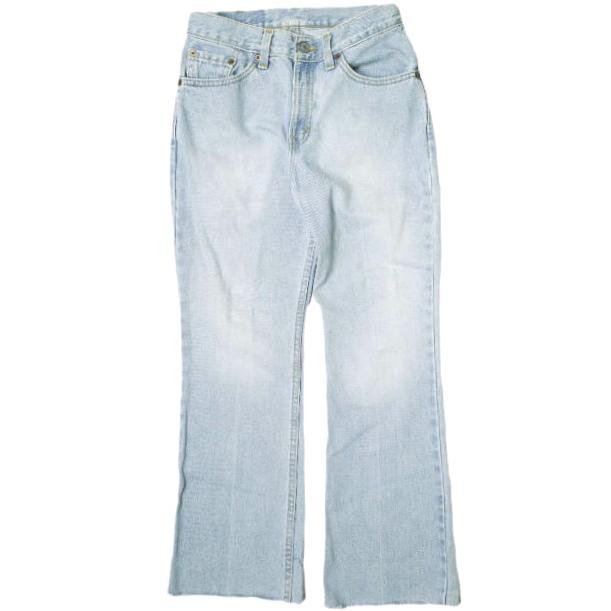 VIOLETTE ROOM バイオレットルーム VINTAGE LEVI’S 517 REMAKE FLAIR CUT OFF DENIM リメイクフレアデニムパンツ VR181908 26 ジーンズ | 