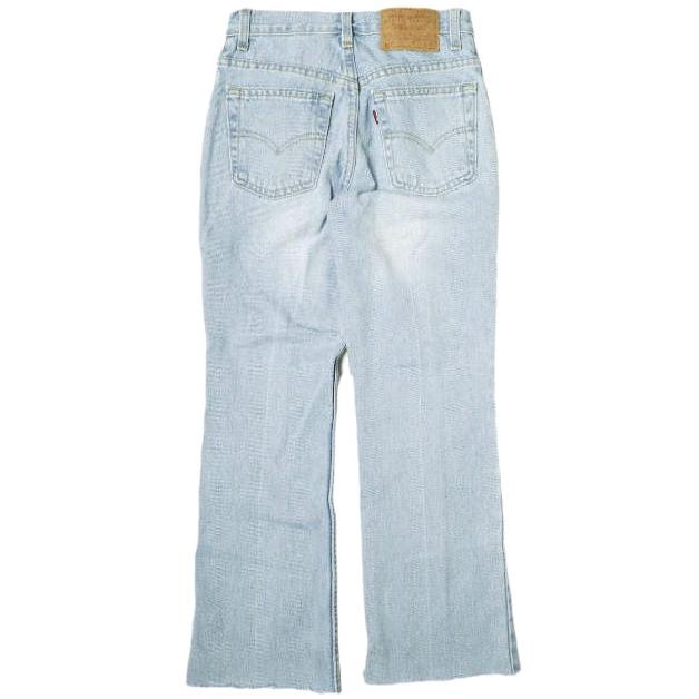 VIOLETTE ROOM バイオレットルーム VINTAGE LEVI’S 517 REMAKE FLAIR CUT OFF DENIM リメイクフレアデニムパンツ VR181908 26 ジーンズ |  | 01