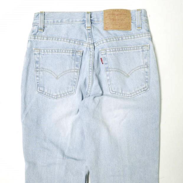 VIOLETTE ROOM バイオレットルーム VINTAGE LEVI’S 517 REMAKE FLAIR CUT OFF DENIM リメイクフレアデニムパンツ VR181908 26 ジーンズ |  | 04