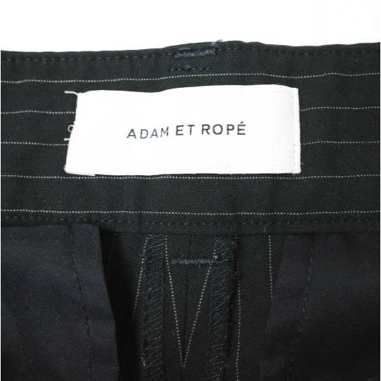 ADAM ET ROPE アダムエロペ 23SS サステナブル ストライプセミワイドパンツ GAS03060 36 ネイビー スラックス ボトムス g22236 |  | 03