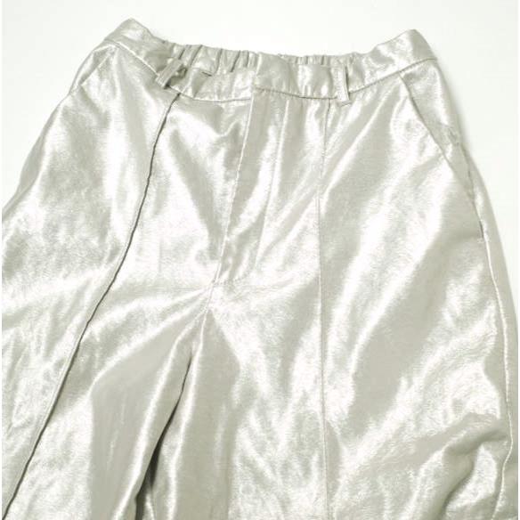 CITYSHOP シティショップ 21SS FAUX LEATHER HALF PANTS フェイクレザーハーフパンツ 21030042526020 36 シルバー イージー ショーツ |  | 02