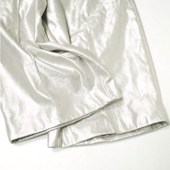 CITYSHOP シティショップ 21SS FAUX LEATHER HALF PANTS フェイクレザーハーフパンツ 21030042526020 36 シルバー イージー ショーツ |  | 05