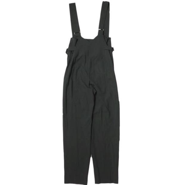 H BEAUTY＆YOUTH エイチ HIGH WAIST OVERALLS ハイウエストオーバーオール 1614-299-5542 S BLK ジャンプスーツ オールインワン サロペット |  | 01