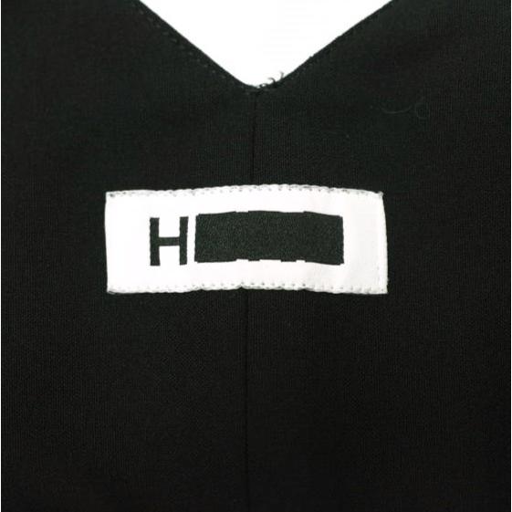 H BEAUTY＆YOUTH エイチ HIGH WAIST OVERALLS ハイウエストオーバーオール 1614-299-5542 S BLK ジャンプスーツ オールインワン サロペット |  | 03