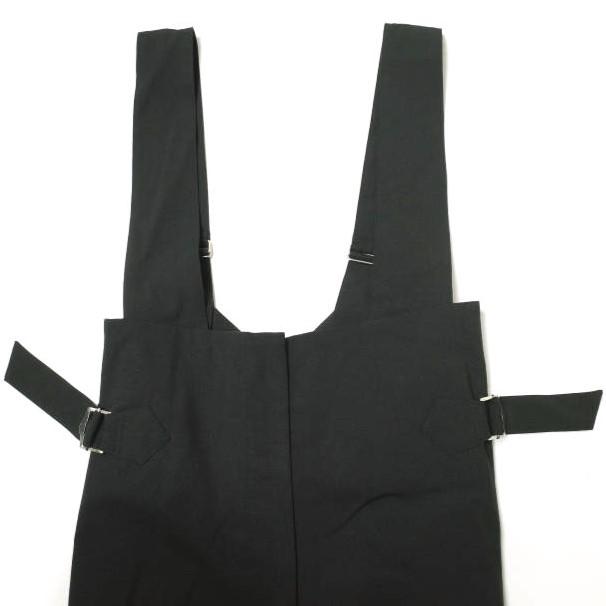 H BEAUTY＆YOUTH エイチ HIGH WAIST OVERALLS ハイウエストオーバーオール 1614-299-5542 S BLK ジャンプスーツ オールインワン サロペット |  | 04