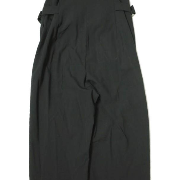 H BEAUTY＆YOUTH エイチ HIGH WAIST OVERALLS ハイウエストオーバーオール 1614-299-5542 S BLK ジャンプスーツ オールインワン サロペット |  | 05