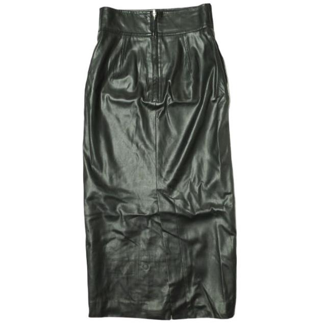 H BEAUTY＆YOUTH エイチ ビューティーアンドユース FAKE LEATHER TIGHT SKIRT フェイクレザータイトスカート 1624-299-3574 S ブラック |  | 01