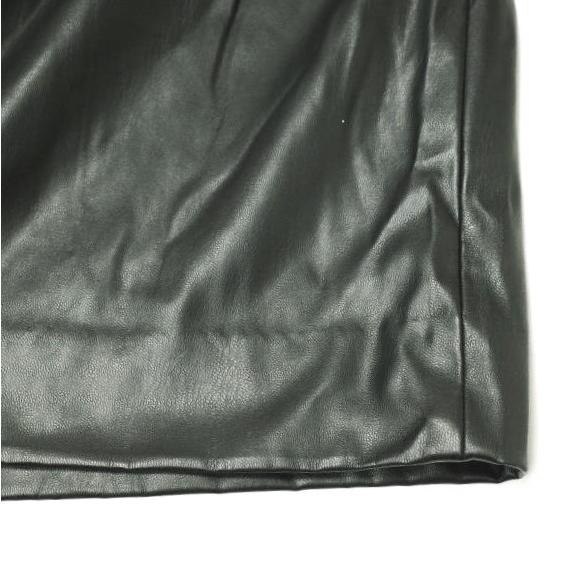 H BEAUTY＆YOUTH エイチ ビューティーアンドユース FAKE LEATHER TIGHT SKIRT フェイクレザータイトスカート 1624-299-3574 S ブラック |  | 06