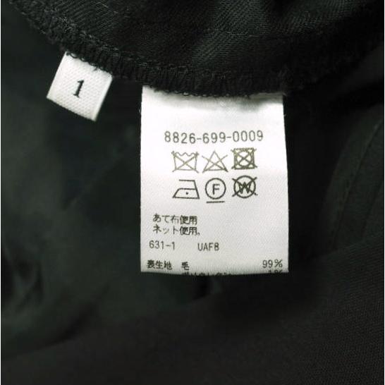 LOEFF ロエフ 日本製 ハケメ ワイドショルダー オールインワン 8826-699-0009 1 BLACK ジャンプスーツ ユナイテッドアローズ 定価63,800円 |  | 08