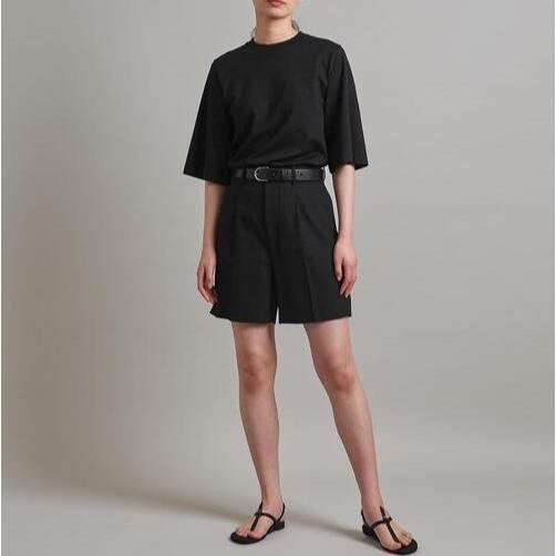 LOEFF ロエフ 日本製 VI/W ギャバ ショートパンツ 8819-236-0009 0 BLACK ショーツ タック ユナイテッドアローズ ボトムス g22265 |  | 02