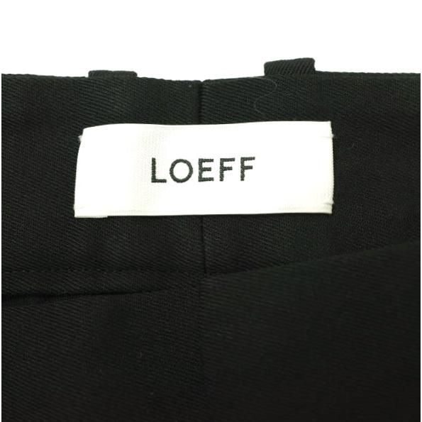 LOEFF ロエフ 日本製 VI/W ギャバ ショートパンツ 8819-236-0009 0 BLACK ショーツ タック ユナイテッドアローズ ボトムス g22265 |  | 03