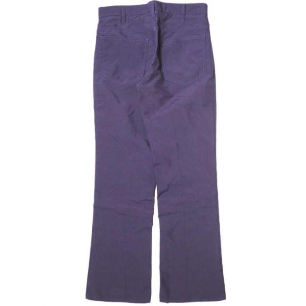 INSCRIRE アンスクリア 日本製 Canvas Sta-Prest ポリエステルキャンバス スタプレストパンツ I19SS-PT30A 36 パープル フレア g22266 |  | 01