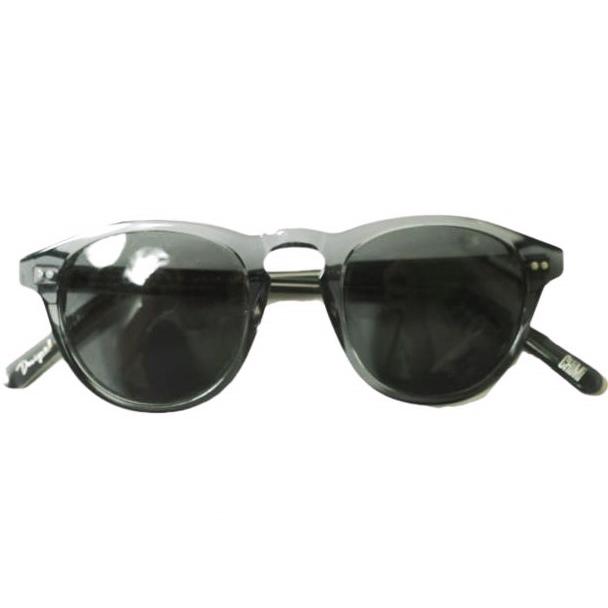 CHiMi チミ #002 GINGER ウェリントンサングラス Clear Black/Black 46□22 ユニセックス 眼鏡 メガネ g22274 | 