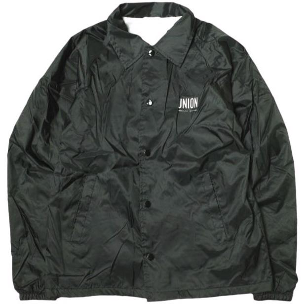 UNION SURFBOARDS ユニオン サーフボーズ アメリカ製 H BEAUTY＆YOUTHポップアップストア限定 ナイロンコーチジャケット S BLACK g22283 | 