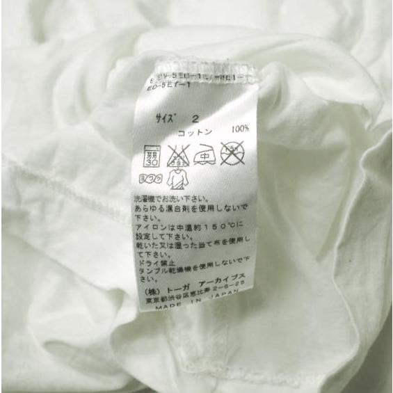 TOGA PULLA トーガ プルラ 日本製 ショルダーコード ノースリーブTシャツ TP21-JK245 2 ホワイト ARCHIVES カットソー トップス g22285 |  | 06