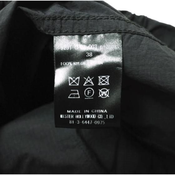 新品 N.HOOLYWOOD TPES エヌハリウッド 25SS EASY PANTS アメリカ軍 ナイロンリップストップ イージーパンツ 9251-CP03-003 38 BLACK |  | 07