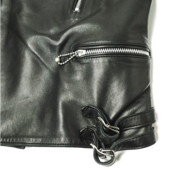 Scye サイ 日本製 GTモンザ型 スペインラムレザーダブルフロント