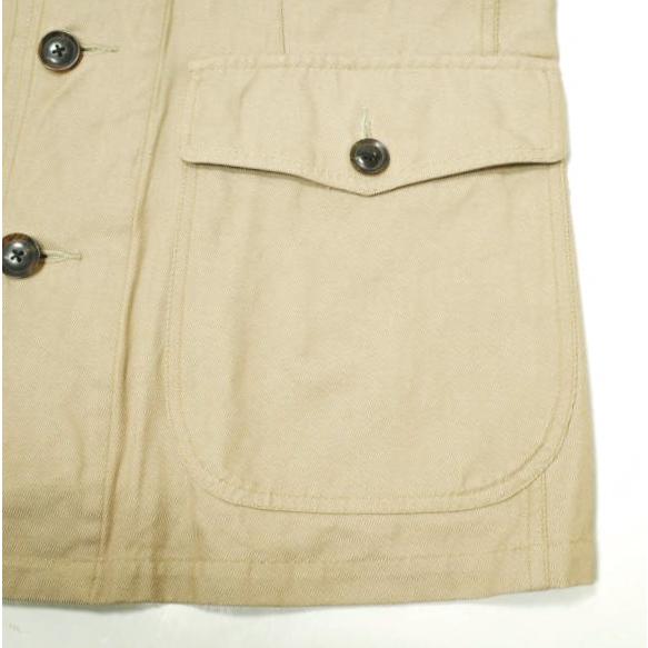 CANTATE カンタータ 日本製 Cavalry Safari Jacket キャバルリーサファリジャケット 17SSCA043 48 ベージュ アウター CANTATE カンタータ 日本製 Cavalry Safari Jacket キャバルリー