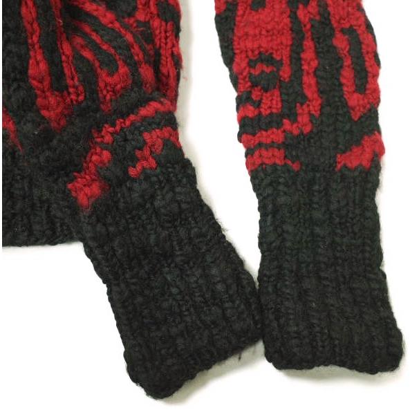 RRL ダブルアールエル HAND KNIT NATIVE SHAWL COLLAR CARDIGAN ハンドニット ネイティブショールカラーカーディガン XS RED Double RL |  | 04