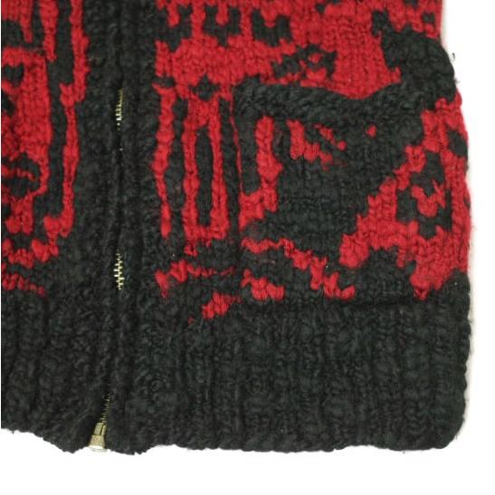 RRL ダブルアールエル HAND KNIT NATIVE SHAWL COLLAR CARDIGAN ハンドニット ネイティブショールカラーカーディガン XS RED Double RL |  | 05