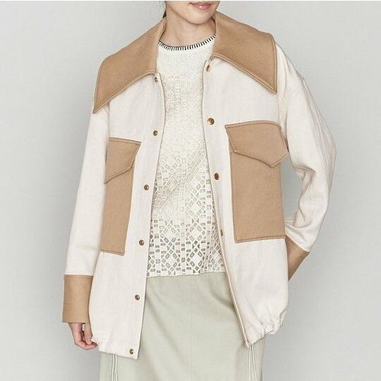 ASTRAET アストラット 日本製 2ポケット スソドローコード ブルゾン 5422-299-0095 Free OFF WHITE UNITED ARROWS カバーオール ジャケット |  | 02