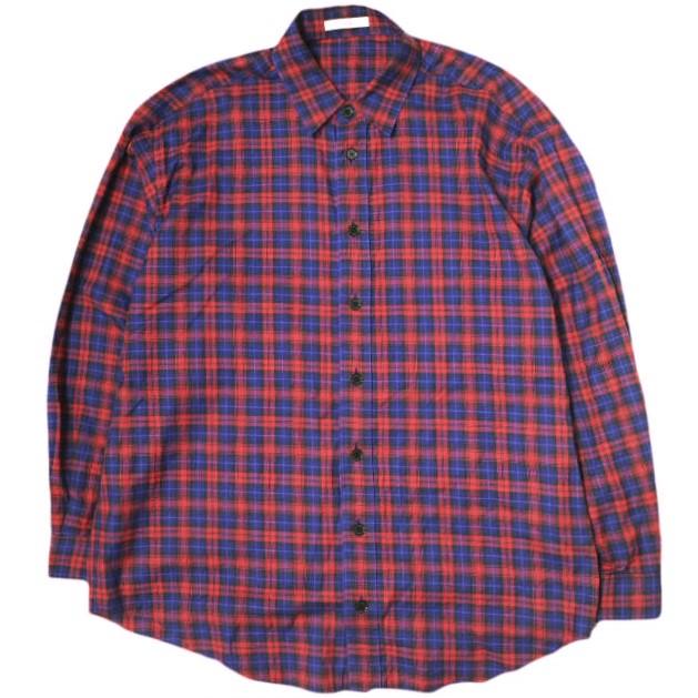 ASTRAET アストラット 日本製 チェックビッグシャツ 5421-270-0099 Free RED/NAVY UNITED ARROWS 長袖 オーバーサイズ トップス g22375 | 