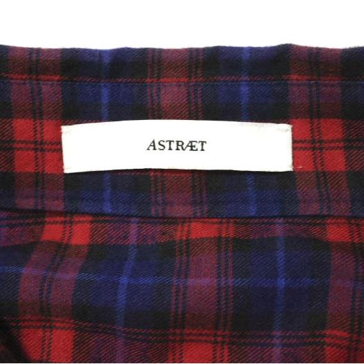ASTRAET アストラット 日本製 チェックビッグシャツ 5421-270-0099 Free RED/NAVY UNITED ARROWS 長袖 オーバーサイズ トップス g22375 |  | 03