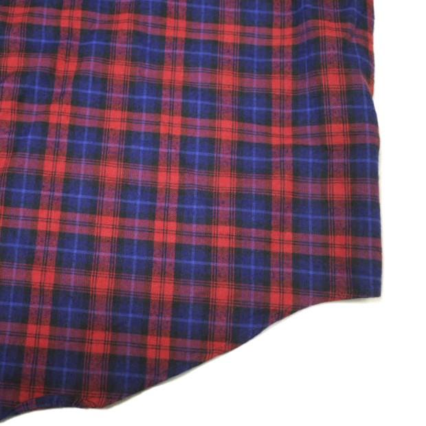 ASTRAET アストラット 日本製 チェックビッグシャツ 5421-270-0099 Free RED/NAVY UNITED ARROWS 長袖 オーバーサイズ トップス g22375 |  | 06