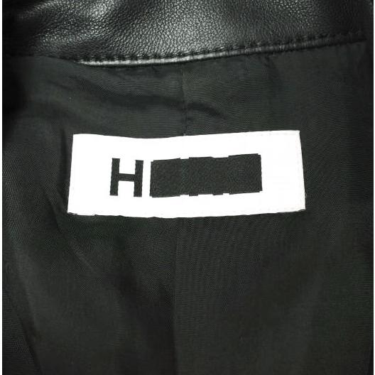 H BEAUTY＆YOUTH エイチ ビューティーアンドユース LEATHER TRNCH COAT シープレザートレンチコート 1625-199-4645 S BLACK g22378 |  | 03