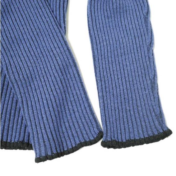 H BEAUTY＆YOUTH エイチビューティーアンドユース WOOL RAYON RIB HIGH NECK KNIT ウールレーヨンリブハイネックニット 1613-199-3413 NAVY |  | 05